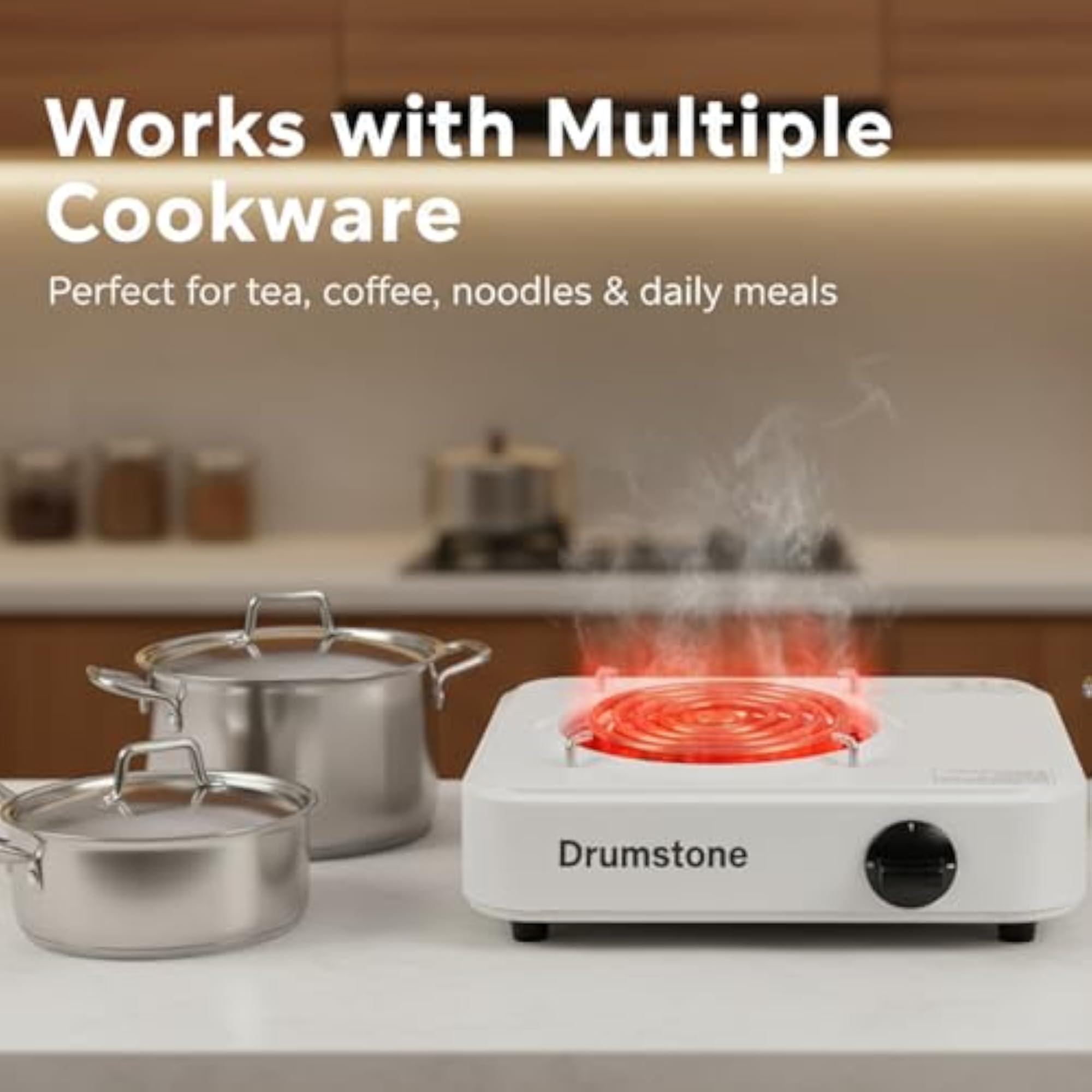 Electric Hot Plate, 2000W Portable Cooking Stove